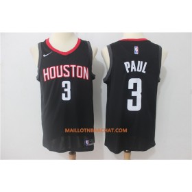 Maillot NBA Houston Rockets Chris Paul 3 Nike 2017-18 Noir Swingman - Homme
